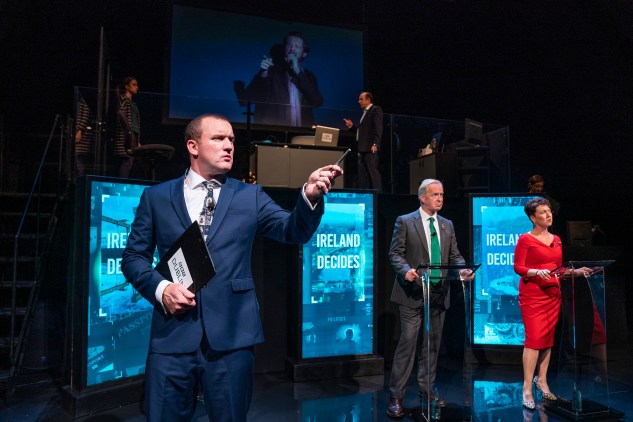 The cast of Fishamble's THE ALTERNATIVE. Photo by Patrick Redmond. 4